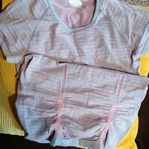 Athleta fastest track workout top sz M